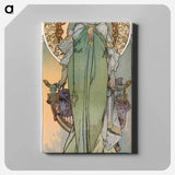 Leslie Carter - アルフォンス ミュシャ Canvas.