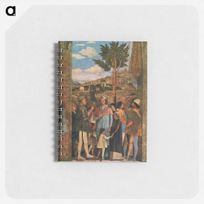 アートメモ帳-Meeting of Duke Ludovico II Gonzaga with Cardinal Francesco Gonz (fragment) - アンドレア マンテーニャ Memo.