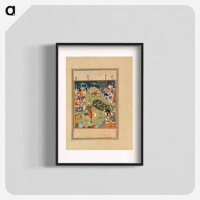 アートポスター-Rustam Lifts Qanun
 - バーンズ・コレクション Poster.