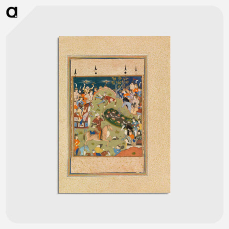 アートポストカード-Rustam Lifts Qanun
 - バーンズ・コレクション Postcard.