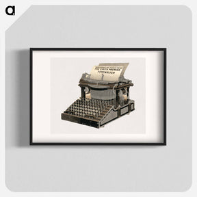 アートポスター-Smith Premier Typewriter
 - ボストン公共図書館 Poster.