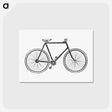 アートポストカード-Bicycle in Vintage Style
 - 大英図書館 Postcard.