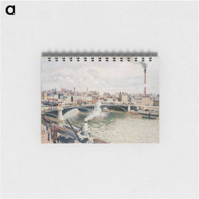 アートメモ帳-Morning, An Overcast Day, Rouen - カミーユ ピサロ Memo.