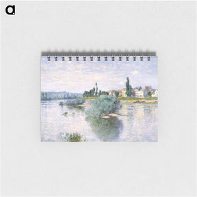 アートメモ帳-The Seine at Lavacourt - クロード モネ Memo.