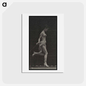 アートポストカード-Skipping Woman
 - エドワード マイブリッジ Postcard.