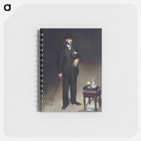 アートメモ帳-Portrait de Theodore Duret - エドゥアール マネ Memo.