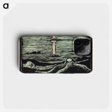 Mystical Shore - Edvard Munch Phone Case.