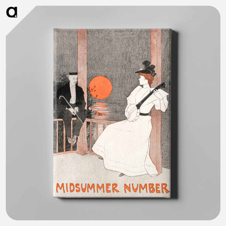 アートパネル-Midsummer Number - エドワード ペンフィールド Canvas.