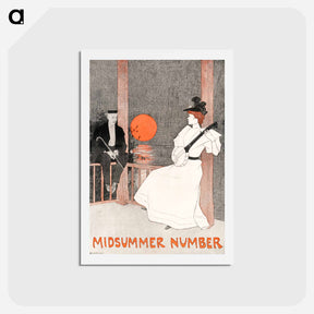 アートポストカード-Midsummer Number - エドワード ペンフィールド Postcard.