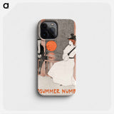 Midsummer Number - Edward Penfield Phone Case.