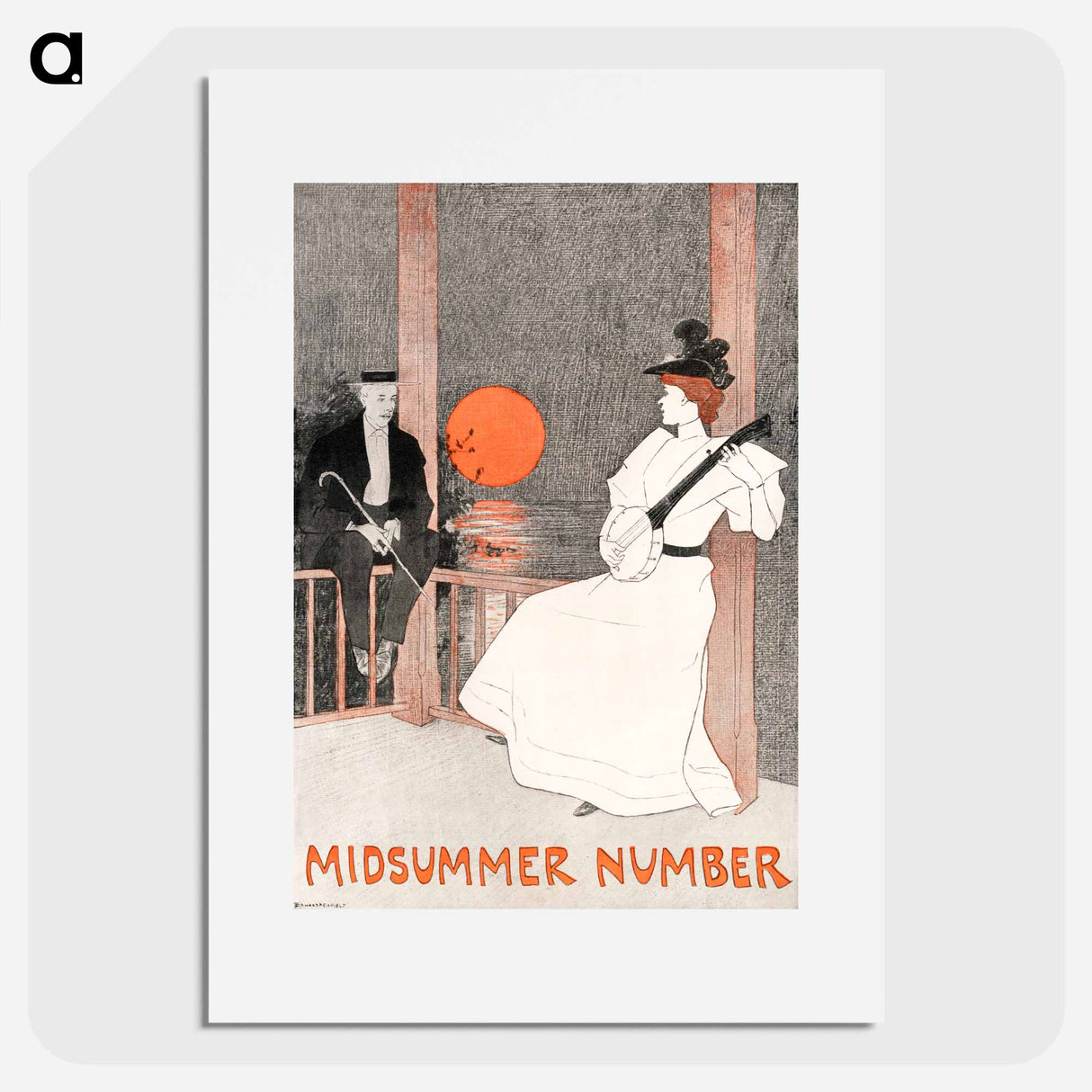 Midsummer Number - Edward Penfield Poster.