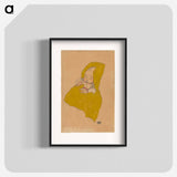 Säugling im Wickelpolster - エゴン シーレ Poster.