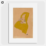 Säugling im Wickelpolster - エゴン シーレ Poster.