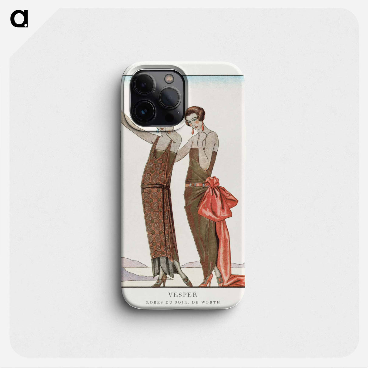 Vesper / Robes du soir, de Worth - ジョルジュ バルビエ Phone Case.