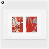 Textile sample by Gustav Klimt - Gustav Klimt Poster.