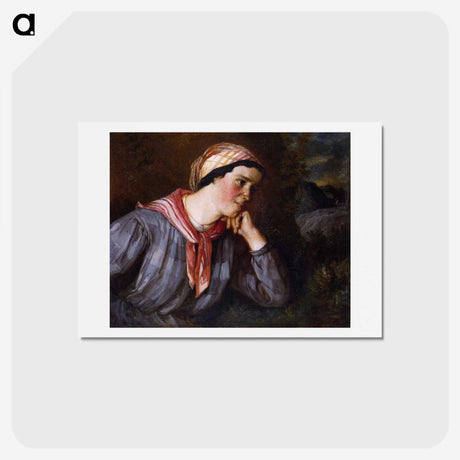1-59_Gustave-Courbet_hagaki