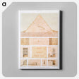 アートパネル-Great Pyramid of Giza
 - エジプト美術史 Canvas.