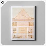 アートパネル-Great Pyramid of Giza
 - エジプト美術史 Canvas.