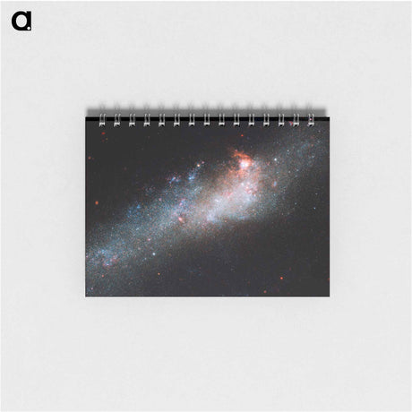 アートメモ帳-Hockey Stick Galaxy
 - ハッブル画像 Memo.