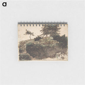 アートメモ帳-Landscape, Vichy - ジャン フランソワ ミレー Memo.