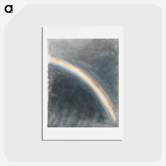 アートポストカード-Sky Study with Rainbow
 - ジョン コンスタブル Postcard.