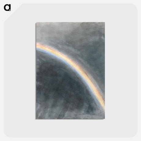 アートポストカード-Sky Study with Rainbow
 - ジョン コンスタブル Postcard.