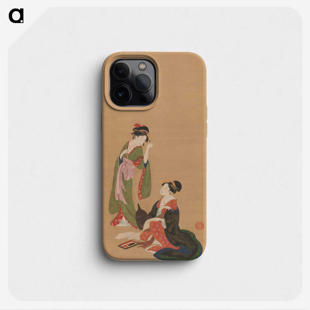 1-59_Kitagawa-Utamaro_phone