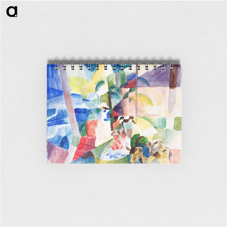 アートメモ帳-Landscape with Children and Goats
 - バーゼル美術館 Memo.