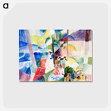 アートポストカード-Landscape with Children and Goats
 - バーゼル美術館 Postcard.