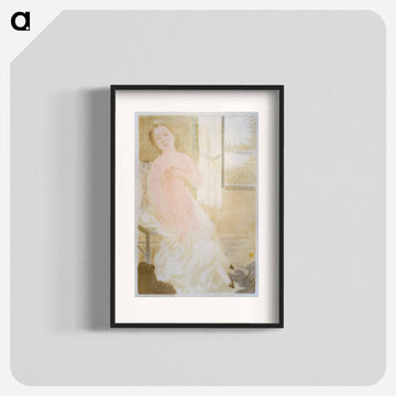 But it's the heart that beats too fast (But it's the heart that beats too fast) - Maurice Denis Poster.