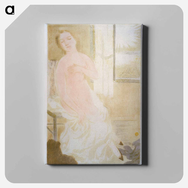 アートパネル-But it's the heart that beats too fast (Mais c'est le coeur qui bat trop vite) - モーリス ドニ Canvas.