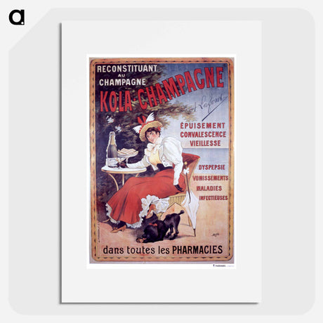 アートポスター-Kola Champagne: In All Pharmacies
 - 国立医学図書館 Poster.