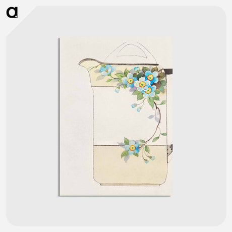 アートポストカード-Design for a Pitcher
 - ノリタケ工場 Postcard.