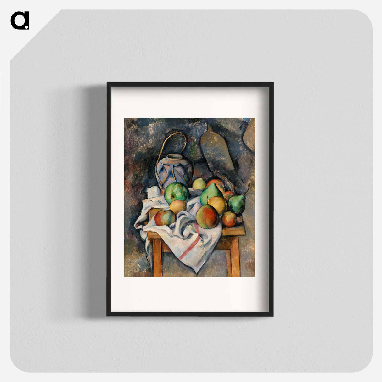 Ginger Jar - ポール セザンヌ Poster.