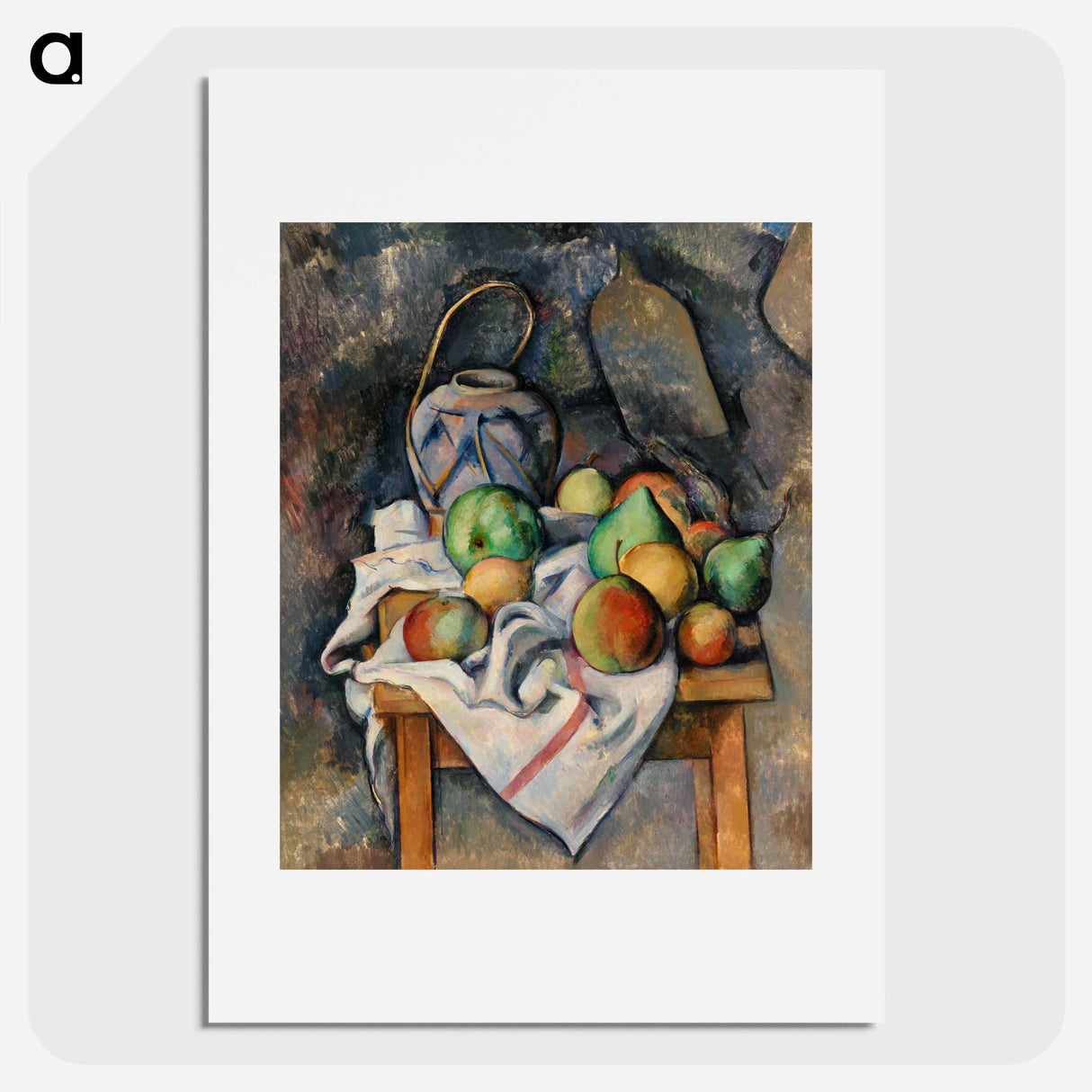 Ginger Jar - Paul Cezanne Poster.