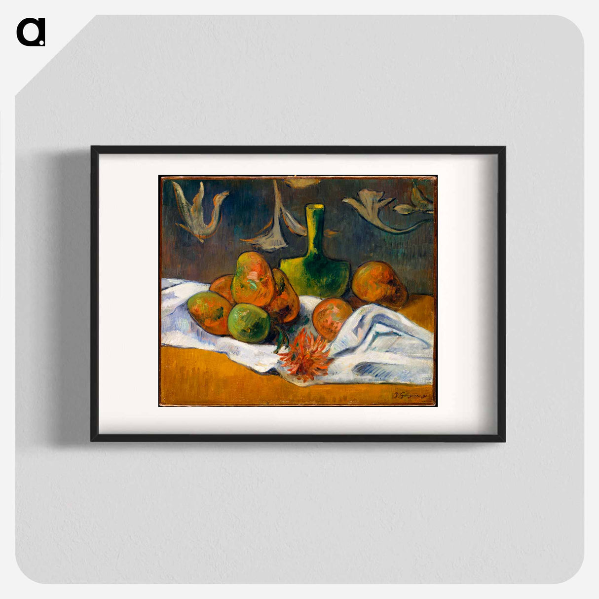 Paul Gauguin's Still Life - ポール ゴーギャン Poster.