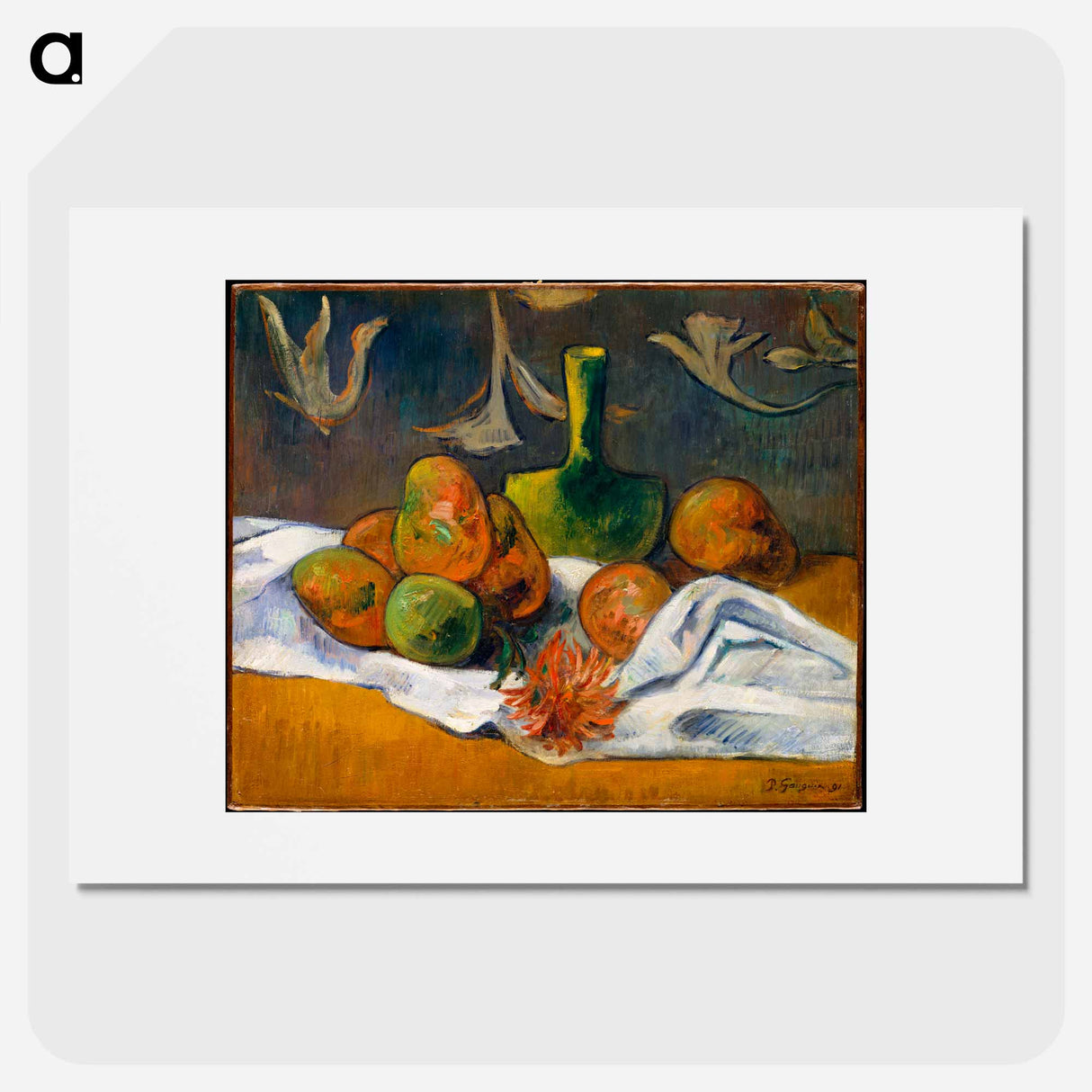 Paul Gauguin's Still Life - Paul Gauguin Poster.