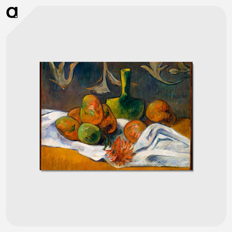 アートポストカード-Paul Gauguin's Still Life - ポール ゴーギャン Postcard.
