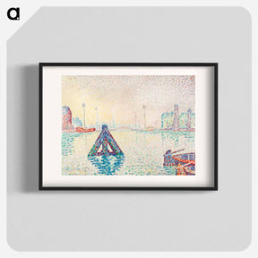 アートポスター-In Holland–The Buoy - ポール シニャック Poster.