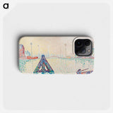 In Holland–The Buoy - Paul Signac Phone Case.