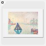 In Holland–The Buoy - Paul Signac Poster.