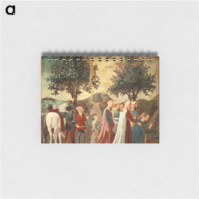 アートメモ帳-Procession of the Queen of Sheba - ピエロ デラ フランチェスカ Memo.