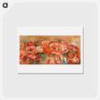 アートポストカード-Anemones - ピエール オーギュスト ルノワール Postcard.