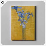 Irises - Piet Mondrian Canvas.