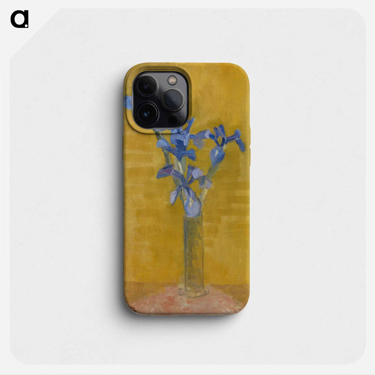 Irises - Piet Mondrian Phone Case.