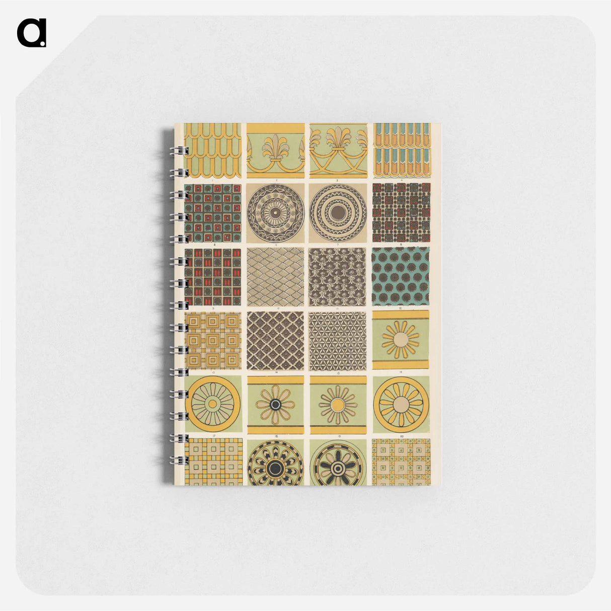 アートメモ帳-Nineteenth-Century Ornamental Pattern
 - 装飾の文法 Memo.