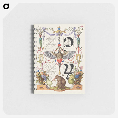 アートメモ帳-Guide for Constructing the Tironian con and orum
 - 書道のお手本 Memo.