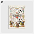 アートポストカード-Guide for Constructing the Tironian con and orum
 - 書道のお手本 Postcard.