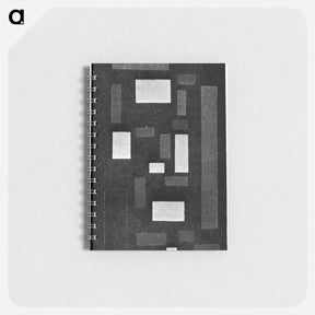 アートメモ帳-Composition VI (on black fond) - テオ ファン ドゥースブルフ Memo.