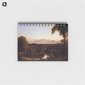 アートメモ帳-View on the Catskill, Early Autumn - トーマス コール Memo.